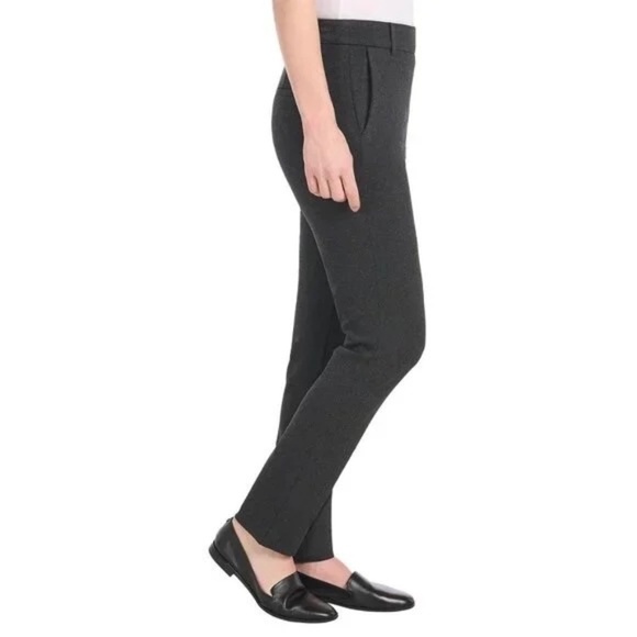 Dalia Women's Tummy Control Ponte Pull On Pants, Dark Gray, Medium NWT - Picture 3 of 16